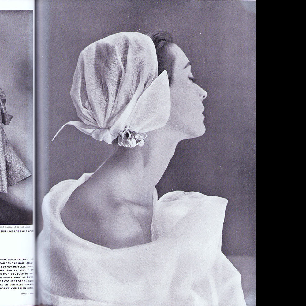 Vogue France (octobre 1951), couverture de Cecil Beaton