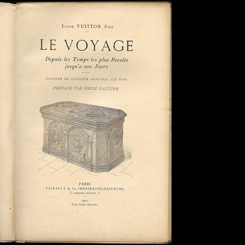 Vuitton - Le voyage, depuis les temps les plus reculés jusqu'à nos jours (1901)