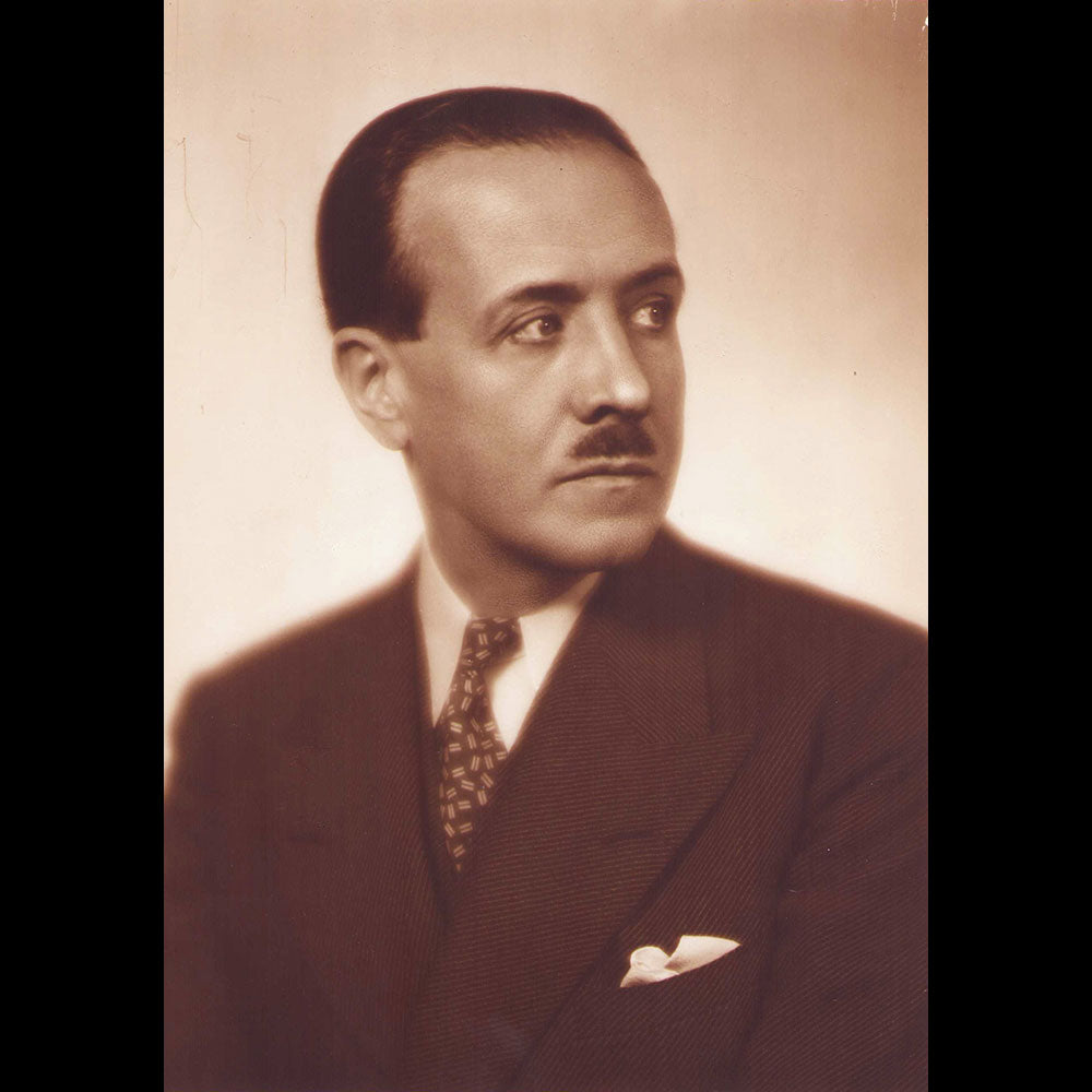 Worth - Portrait de Jean-Charles Worth par Frederick Stevens Rockwell (circa 1930)