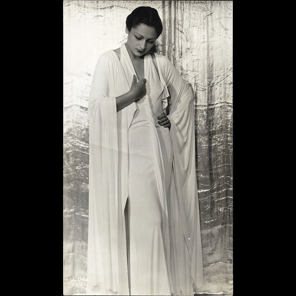 Alix - Robe du soir, tirage de D'Ora (1930s)