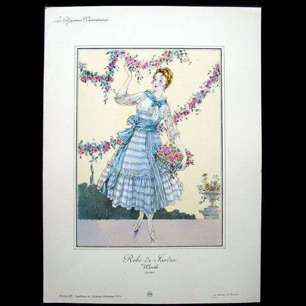 Les Elégances Parisiennes, publication officielle des industries françaises de la mode, juillet 1916, n°4