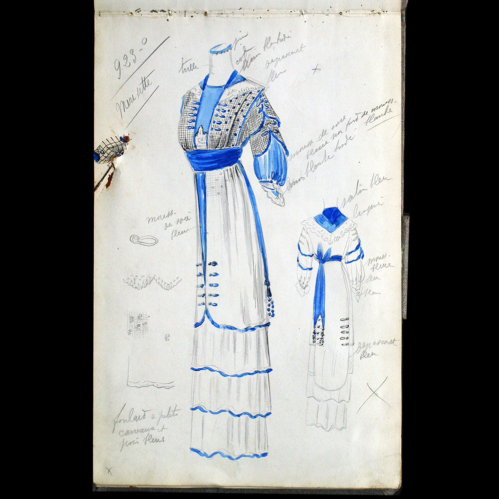 Redfern - Ensemble de dessins de 47 modèles pour l'été 1912