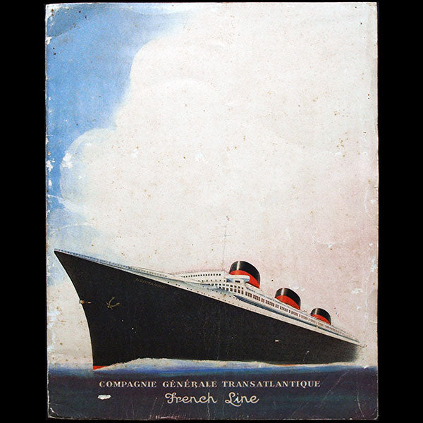 Paul Iribe - Compagnie Générale Transatlantique, Paquebot Normandie (1935)