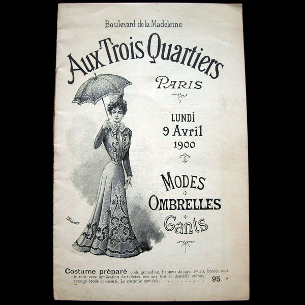 Aux Trois quartiers : Modes - Ombrelles - Gants