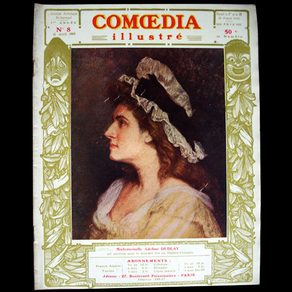 Comoedia illustré, réunion des 135 numéros du 15 décembre 1908 au 5 août 1914