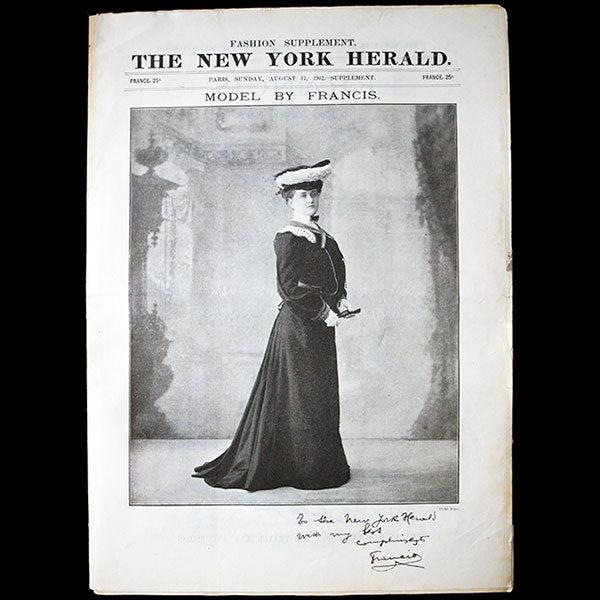 The New York Herald Fashion Supplement, August 17th 1902