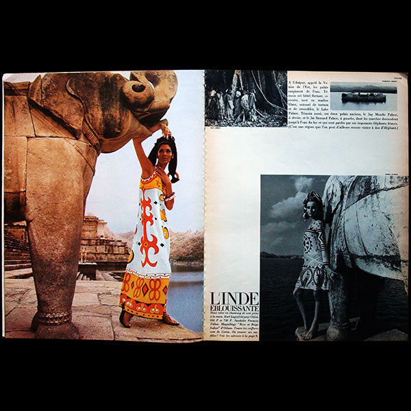 Vogue France (juin 1967), couverture de David Bailey