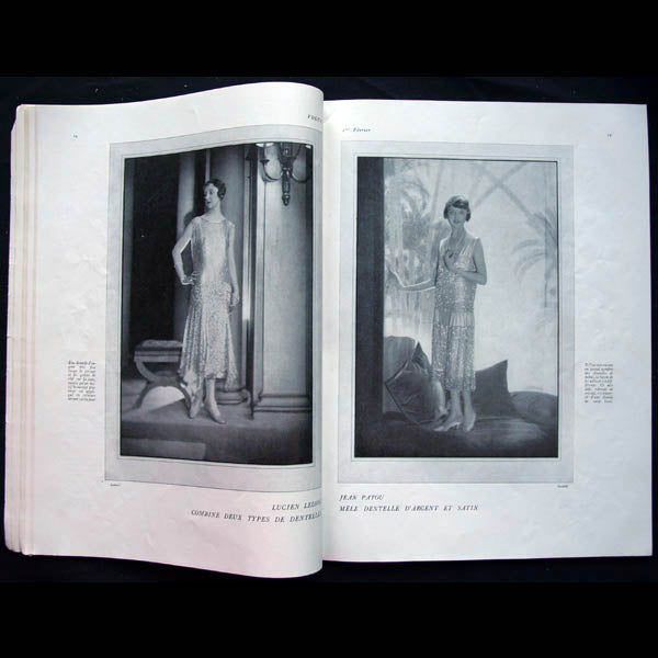 Vogue France (1er février 1925), couverture de George Wolfe Plank