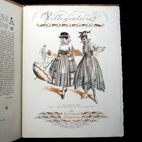Les Elégances Parisiennes, publication officielle des industries françaises de la mode, juillet 1916, n°4