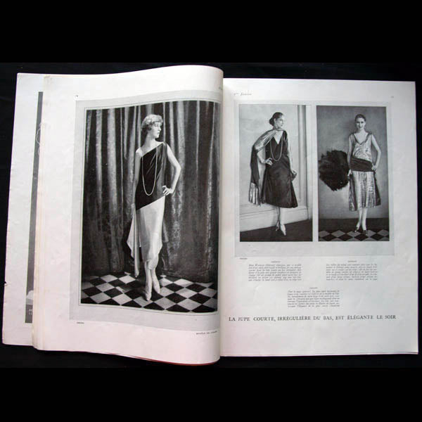 Vogue France (1er janvier 1925), couverture de George W. Plank