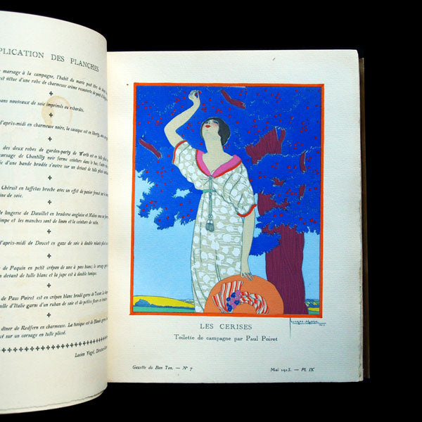 Gazette du Bon Ton, ensemble de 6 numéros de 1913, 2ème semestre