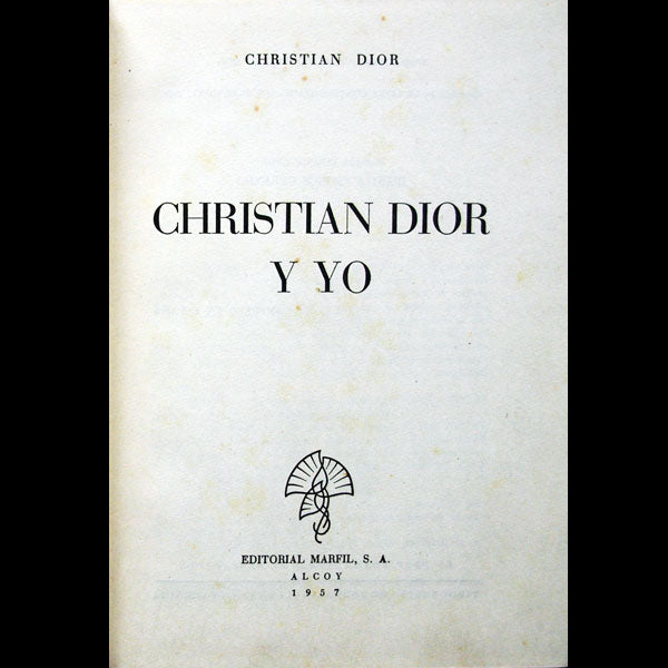 Christian Dior y yo (1957)