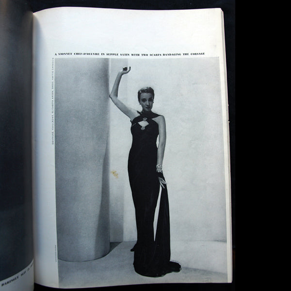 Harper's Bazaar (1937, 15 septembre), couverture de Cassandre