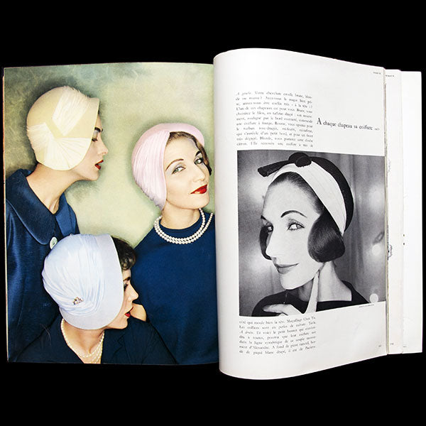 Vogue France (mars 1958), couverture de William Klein