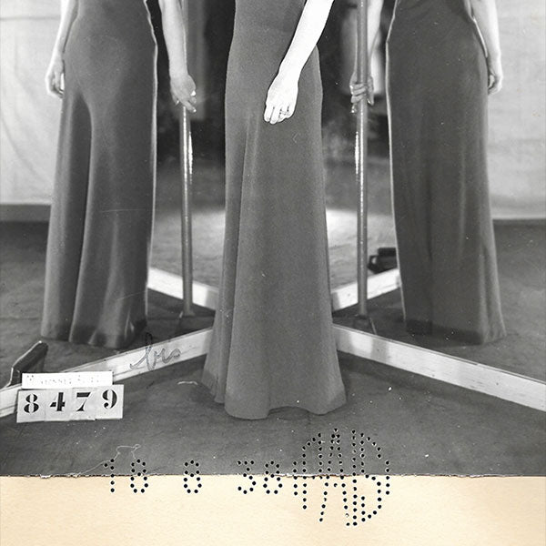 Vionnet - Robe du soir et cape brodée (1938)