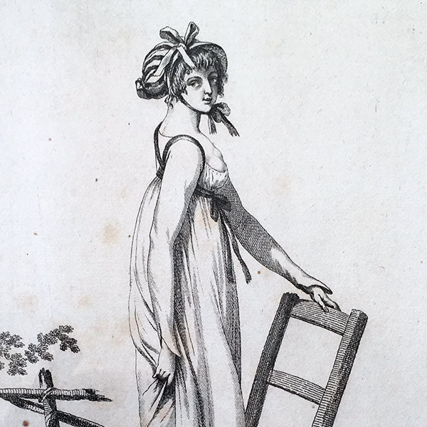 Chéreau - Costume Français, planches n°29, 31, 32 et 46 (circa 1798-1799)