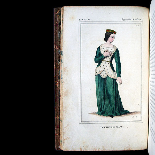 Costumes Français depuis Clovis jusqu'à nos jours - Courtes Chroniques pour les Costumes Français du règne de Charles VI au règne de François Ier (1836)