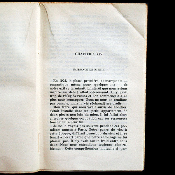 Kitmir - Une Princesse en Exil, mémoires de la Grande Duchesse de Russie (1933)
