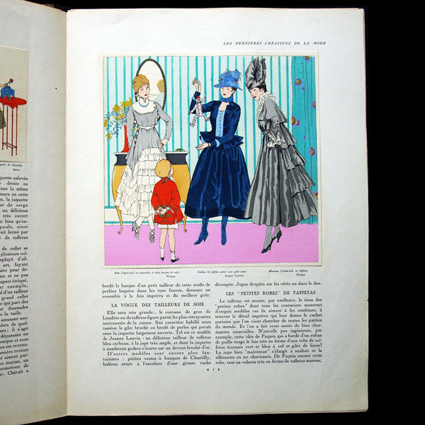Les Elégances Parisiennes, publication officielle des industries françaises de la mode, avril 1916, n°1