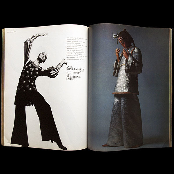 Vogue France (septembre 1968), couverture de Jean-Loup Sieff