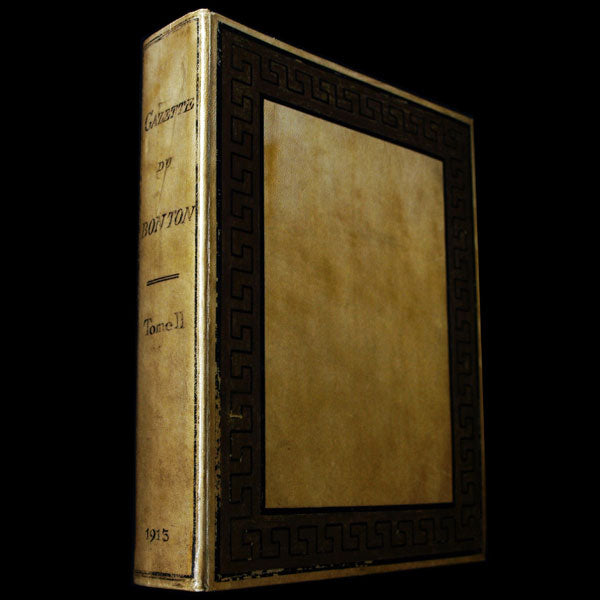 Gazette du Bon Ton, ensemble de 6 numéros de 1913, 2ème semestre