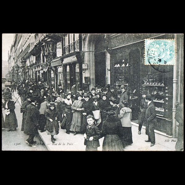 La maison Paquin, 3 rue de la Paix à Paris (1906)