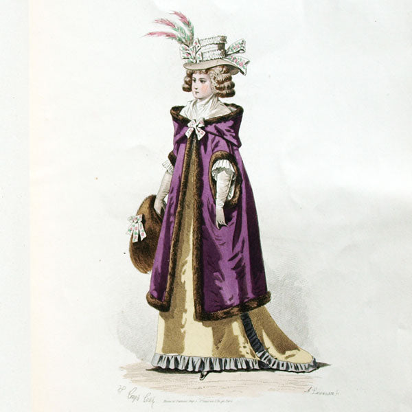 Compte-Calix - Costumes de l'époque de Louis XVI (1869)