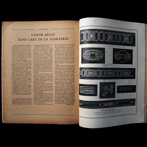 Norine - L'Art Vivant en Belgique (1er octobre 1927)