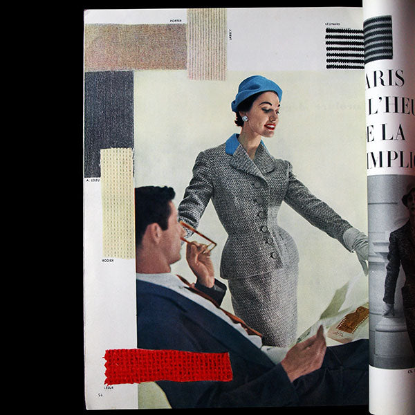 Album du Figaro, n°40, mars-avril 1953, couverture de Richard Dormer