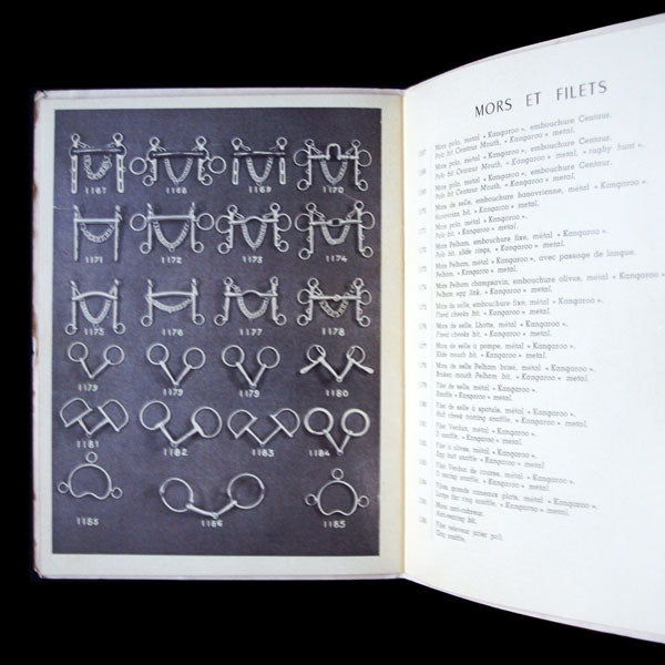 Hermès, catalogue de sellerie (circa 1940)