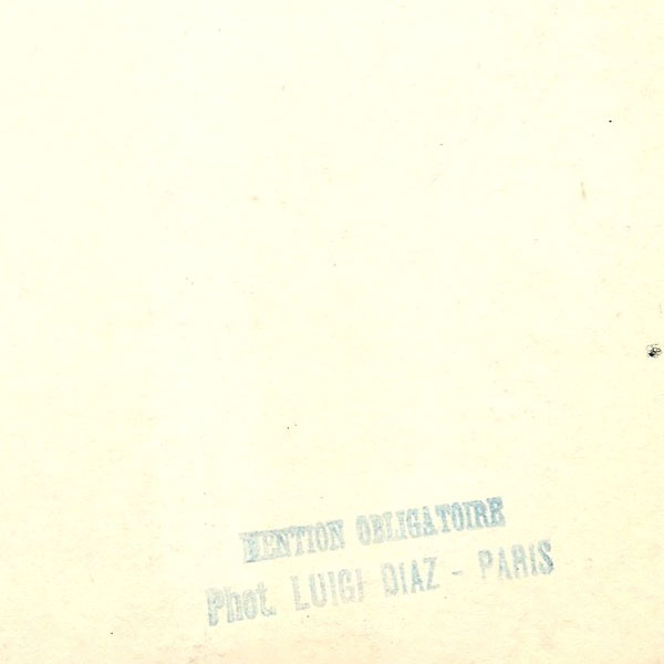 Mainbocher - Robe de crepe bleu pour 1932