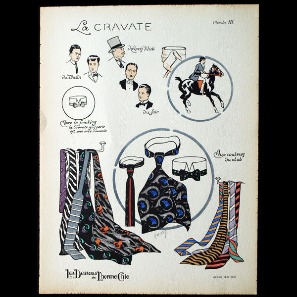 Les Dessous de l'Homme Chic, hiver 1920-1921