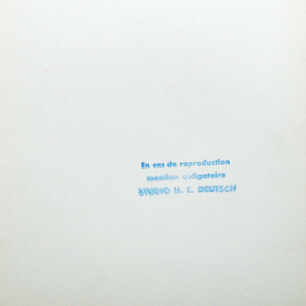 Robe de Lucien Lelong, photographie d'époque du studio Deutsch (circa 1935)