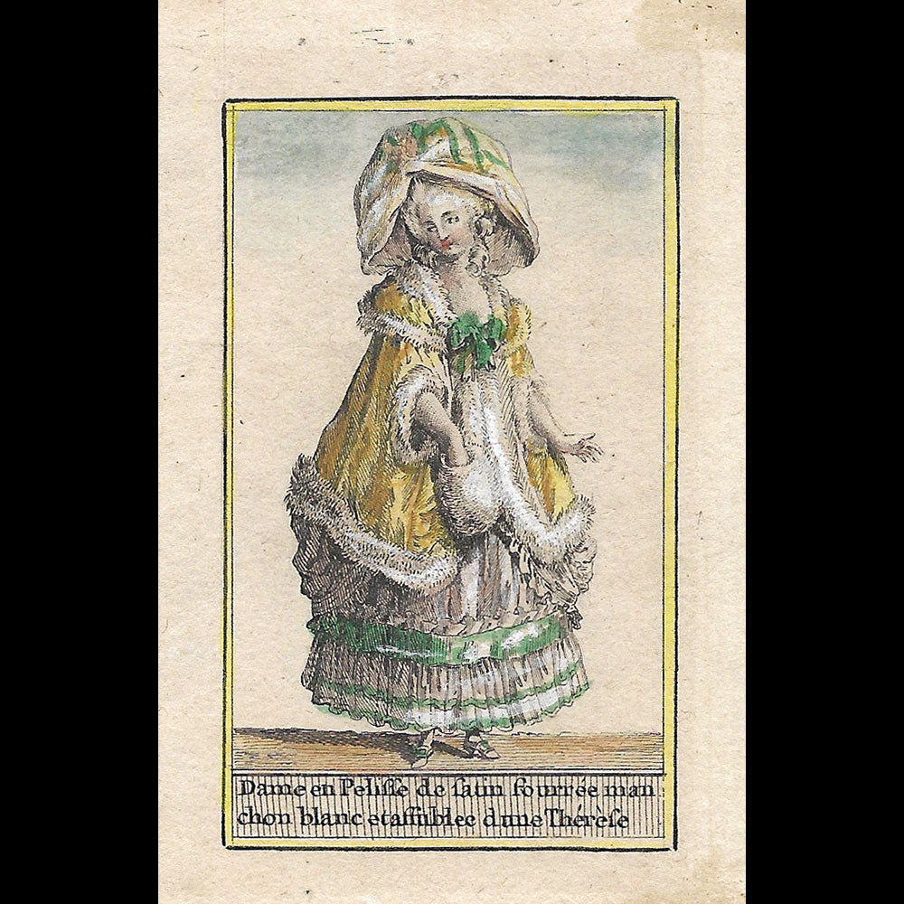 Almanach Lyrico-galant - Réunion de 4 gravures (1784)