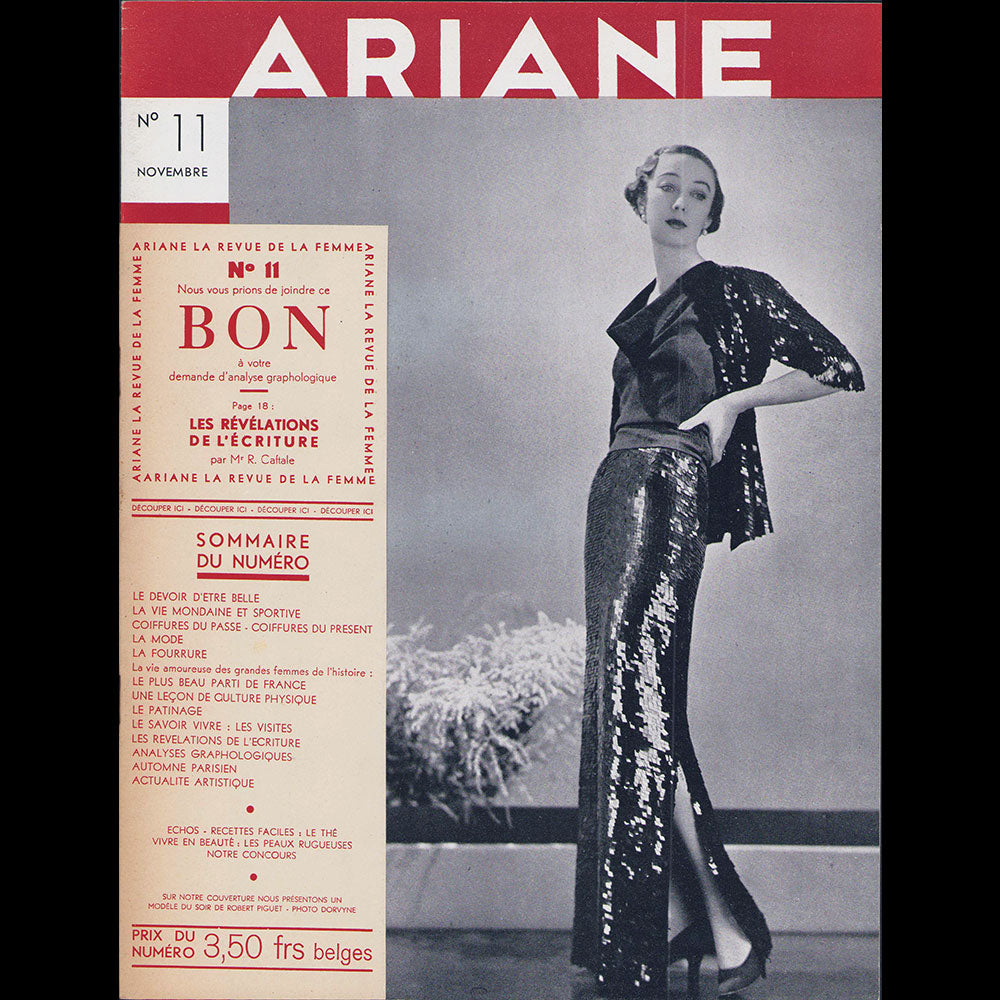 Ariane, revue de la femme - Réunion de 14 numéros de décembre 1933 à juillet 1935
