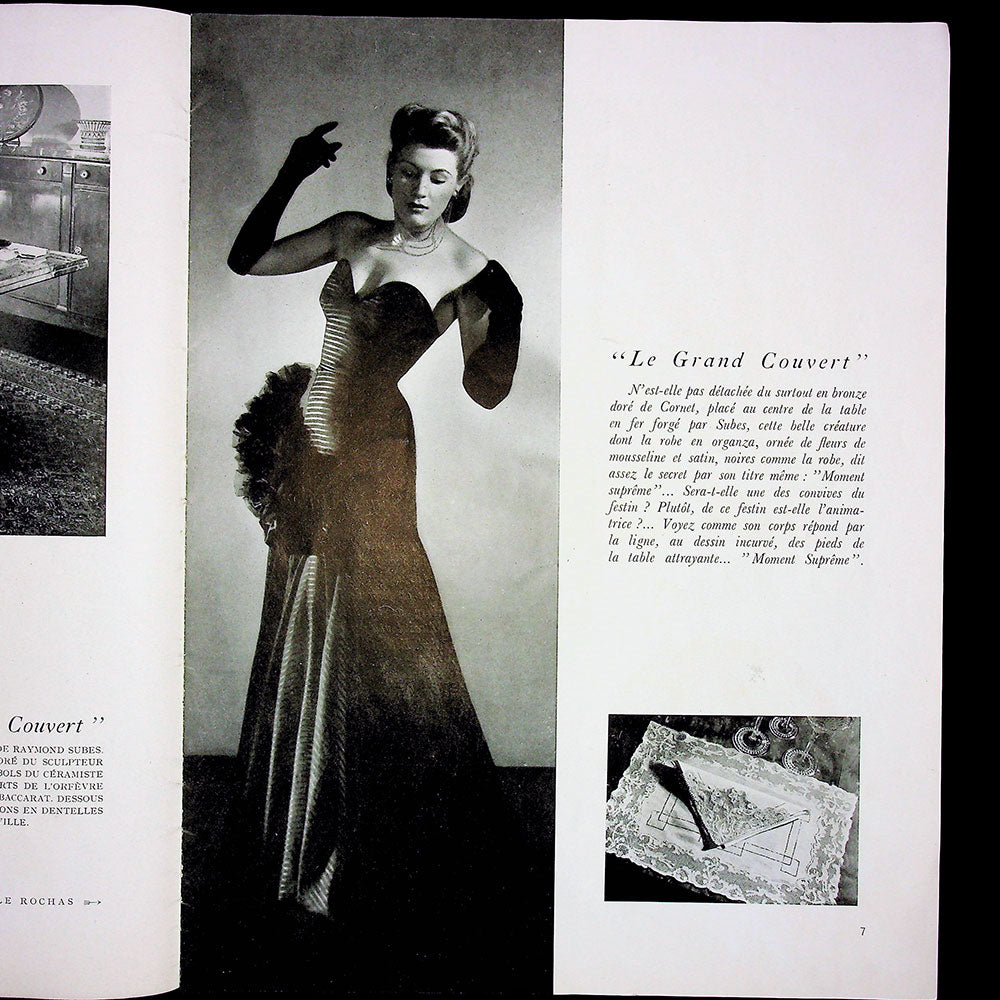 Les Arts de la Table - catalogue de l'exposition d'Art et Industrie (1946)