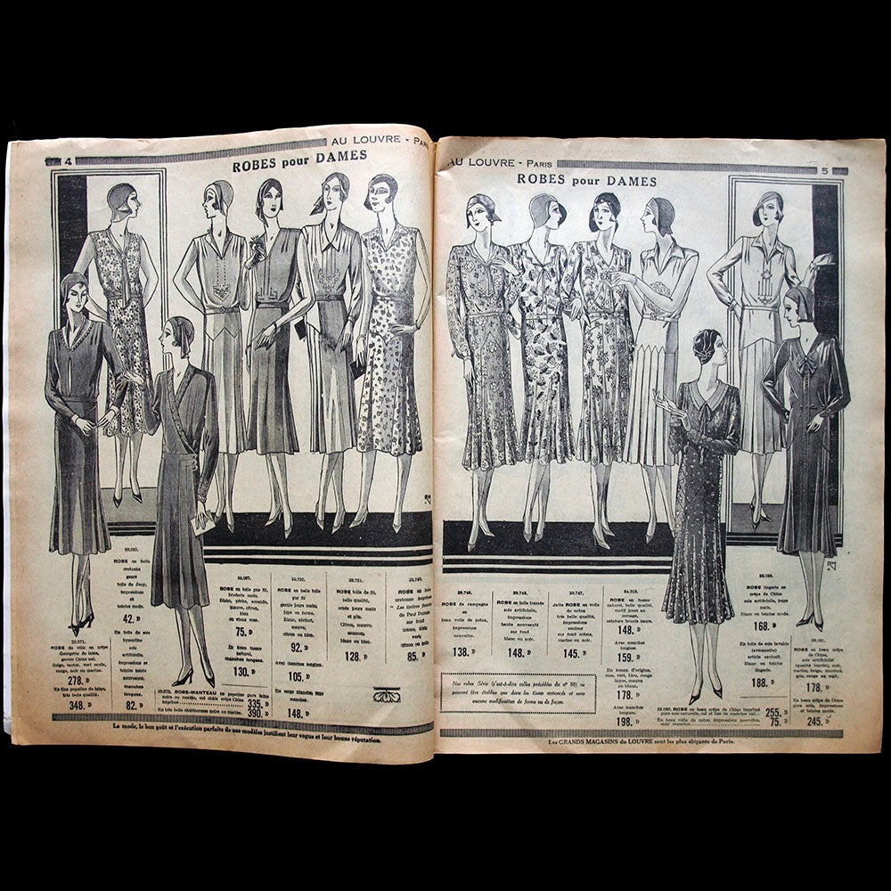 Au Louvre - Catalogue de l'été 1930