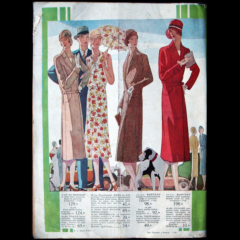 Au Louvre - Catalogue de l'été 1930