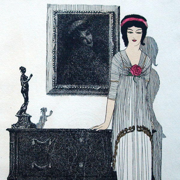 Poiret - Les Robes de Paul Poiret racontées par Paul Iribe, avec envoi autographe signé de Paul Poiret (1908)