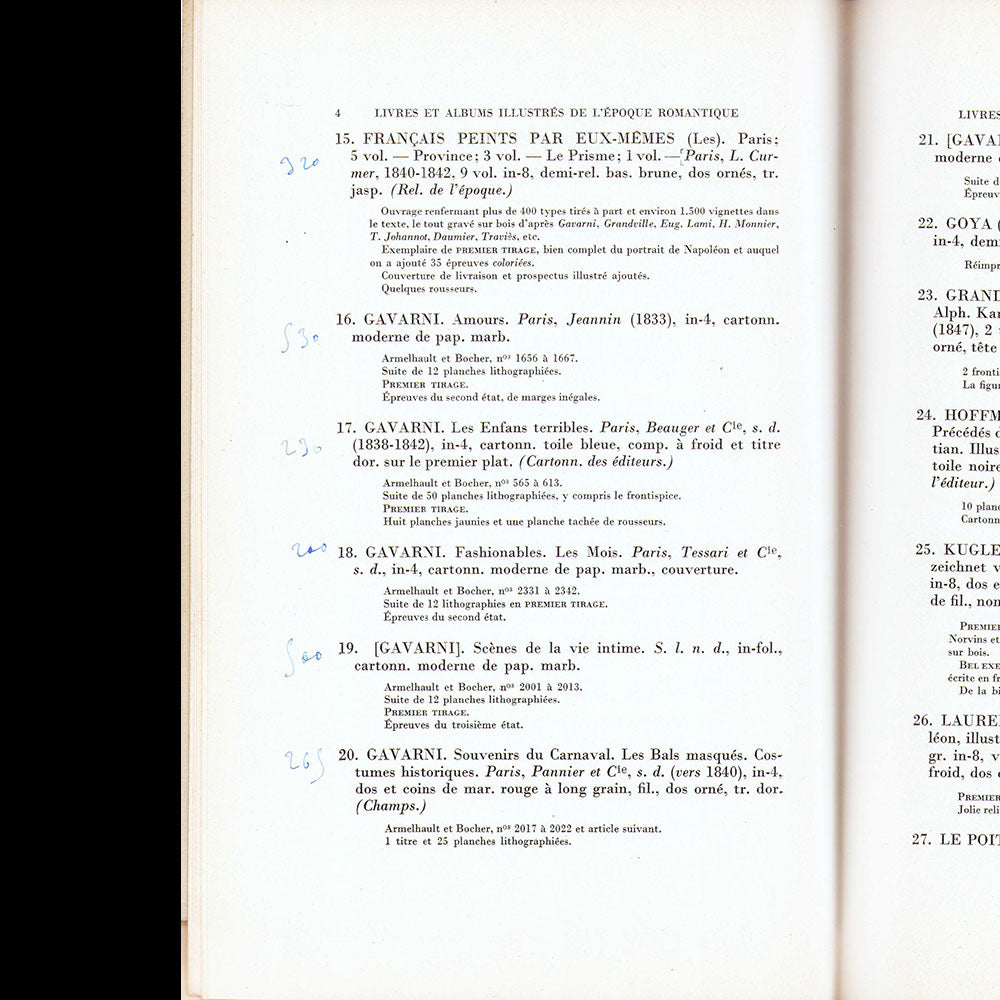 George Barbier - Catalogue de la bibliothèque de feu M. George Barbier (1932)