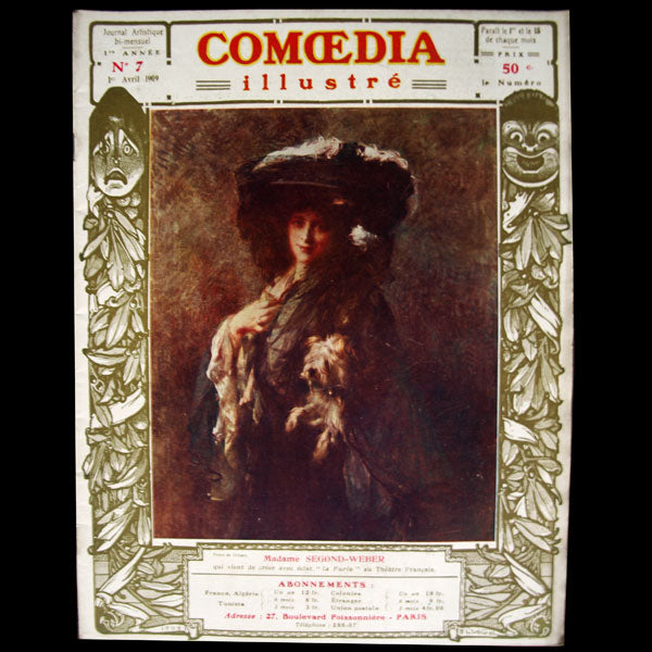 Comoedia illustré, réunion des 135 numéros du 15 décembre 1908 au 5 août 1914