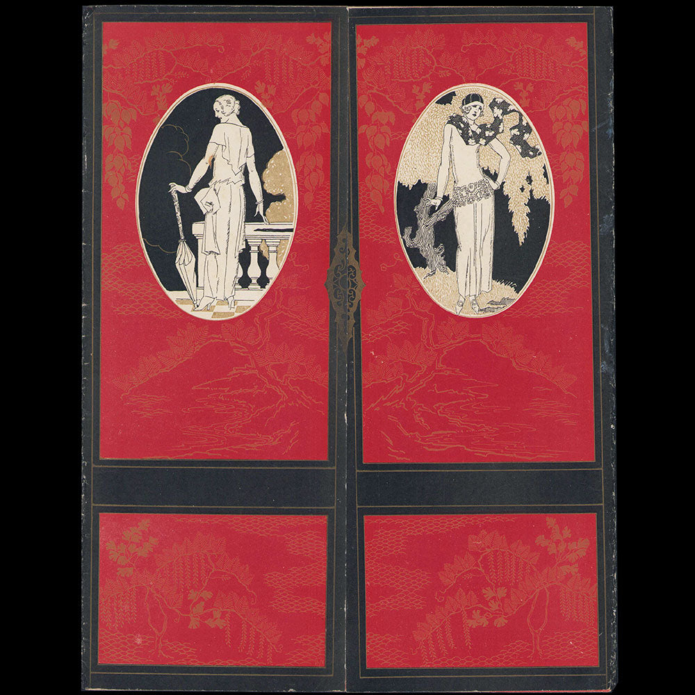 Au Bon Marché, Toilettes d'été dans un jardin chinois, catalogue de l'été 1924