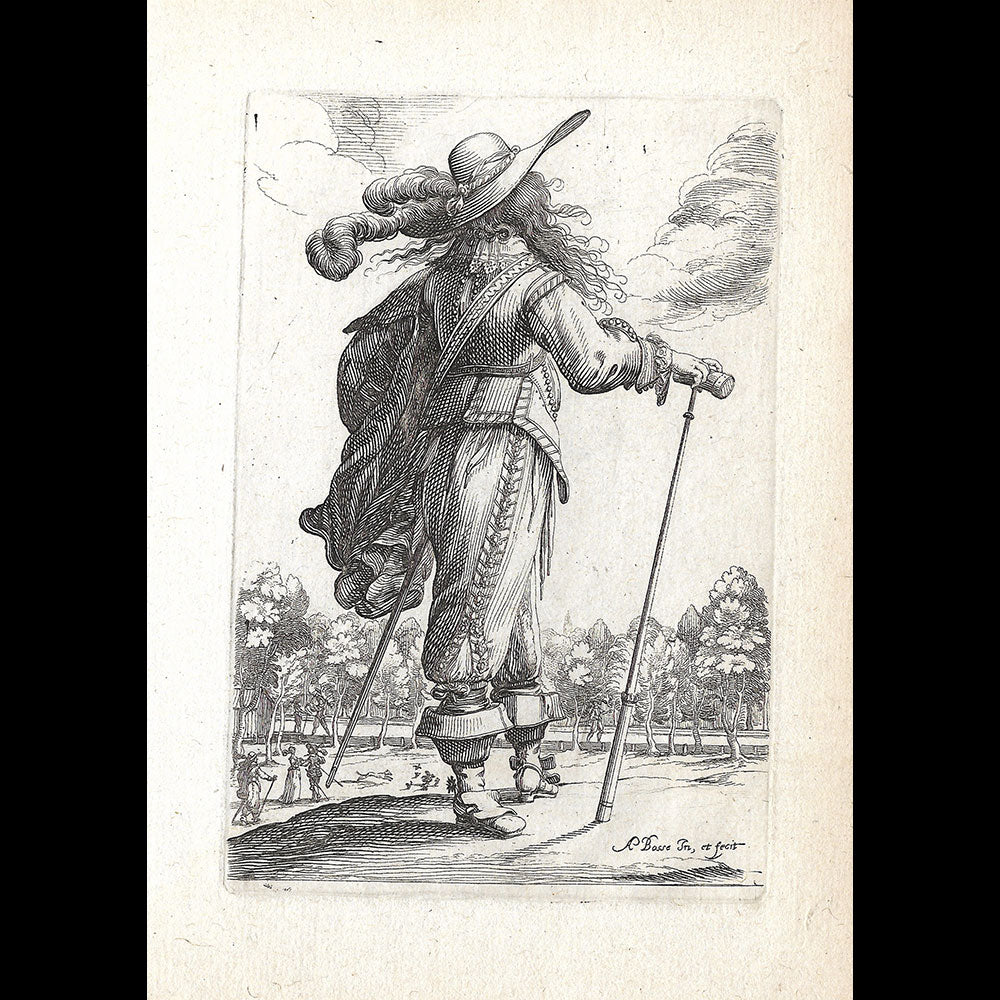 Abraham Bosse - La Noblesse Française à l'Eglise et le Jardin de la Noblesse - Réunion des 31 planches des 2 suites (circa 1629)