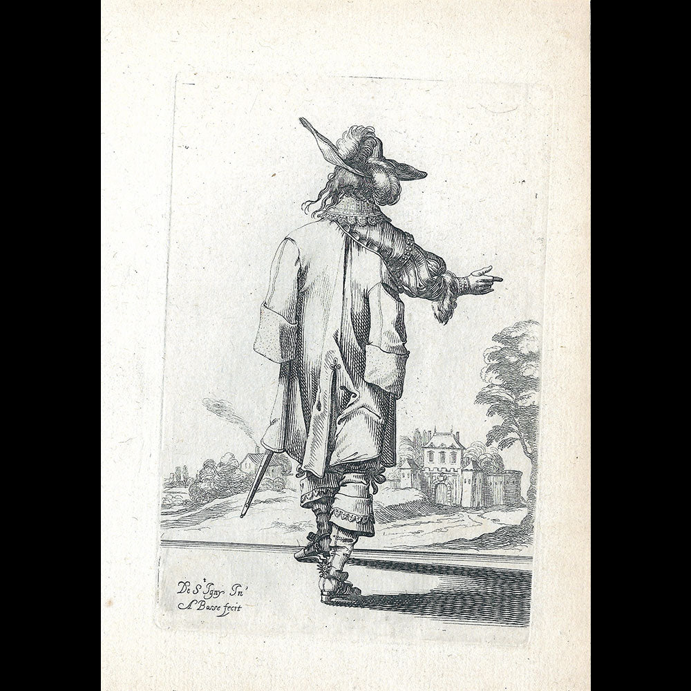 Abraham Bosse - La Noblesse Française à l'Eglise et le Jardin de la Noblesse - Réunion des 31 planches des 2 suites (circa 1629)