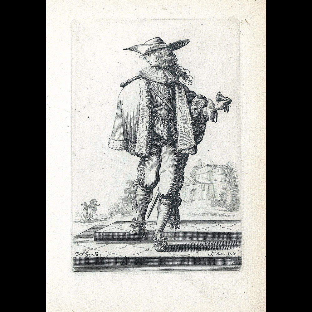 Abraham Bosse - La Noblesse Française à l'Eglise et le Jardin de la Noblesse - Réunion des 31 planches des 2 suites (circa 1629)