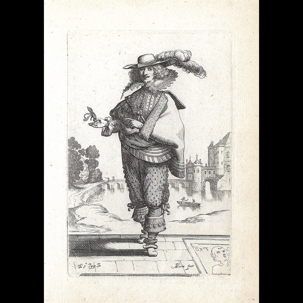 Abraham Bosse - La Noblesse Française à l'Eglise et le Jardin de la Noblesse - Réunion des 31 planches des 2 suites (circa 1629)