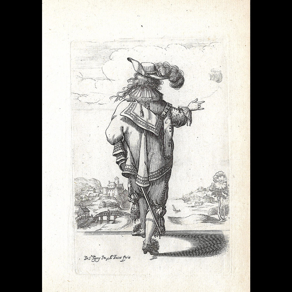 Abraham Bosse - La Noblesse Française à l'Eglise et le Jardin de la Noblesse - Réunion des 31 planches des 2 suites (circa 1629)