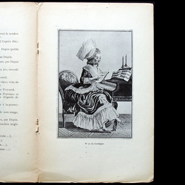 Gallerie des Modes et Costumes Français, catalogue de vente (1911)