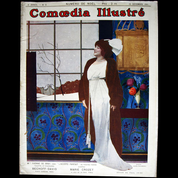 Comoedia illustré, réunion des 135 numéros du 15 décembre 1908 au 5 août 1914