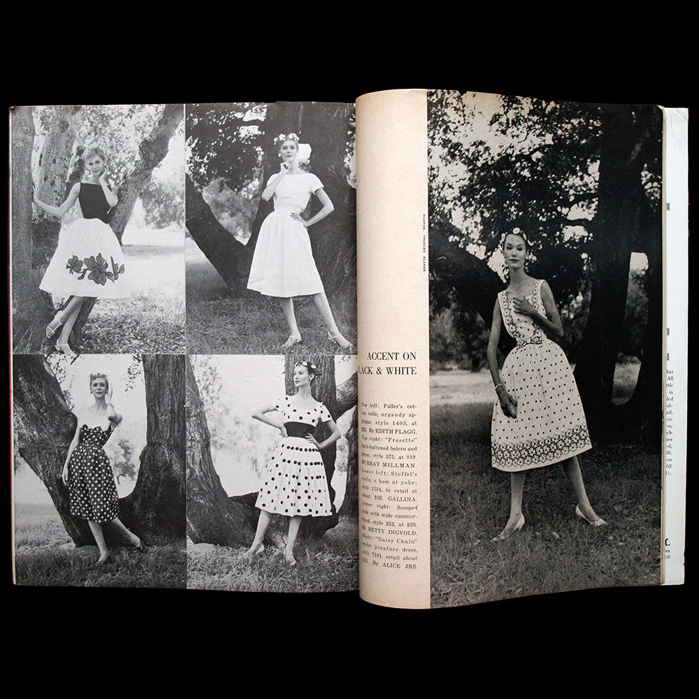 California Stylist, May 1959, couverture de Frances Blaker